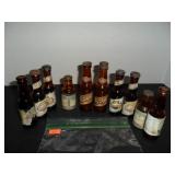 Vintage 50's Mini Beer Bottles Salt and Pepper