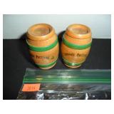Portland Barrel Salt and Pepper Shakers