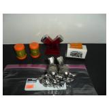 Vintage Plastic Salt and Pepper Shakers - 4 sets