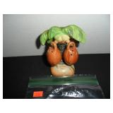 Terracotta Pots and Palm Tree Stand Salt and