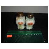 Orange Flowers Salt and Pepper Shakers