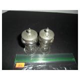 Patterned Indiana Glass Salt and Pepper Shakers