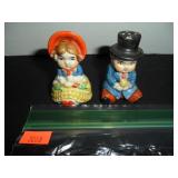 Asian Couple Salt and Pepper Shakers