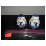 Vintage Hand Painted Salt and Pepper Shakers