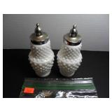 Kanawha Hand Crafted Milk Glass Salt and Pepper