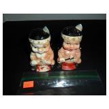 Native American Girl Salt and Pepper Shakers