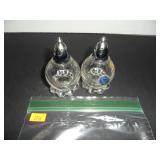 Imperial Hand Crafted Glass Salt and Pepper