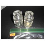 Irice Glass Salt and Pepper Shakers