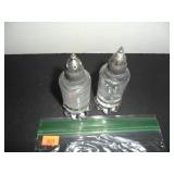Vintage Hughes Cornflower Salt and Pepper Shakers