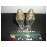 Antique Long Stemmed Salt and Pepper Shakers