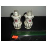 Vintage Rose Salt and Pepper Shakers