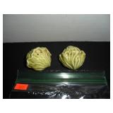 Cabbage Set Salt and Pepper Shakers