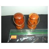 Wooden Salt and Pepper Shakers