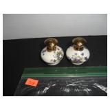 Floral ceramic Salt and Pepper Shakers