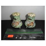 Japan Vintage hand painted Salt and Pepper