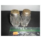 Victorian Glass Salt and Pepper Shakers