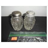 Victorian Glass Salt and Pepper Shakers