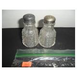 Victorian Glass Salt and Pepper Shakers