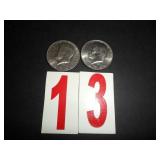 Lot of 2- (1)1978 & (1)1978 D Kennedy Half Lot of 2- (1)1978 & (1)1978 D Kennedy Half