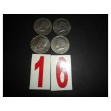 Lot of 4 - 1980 D Kennedy Half Dollars Lot of 4 - 1980 D Kennedy Half Dollars