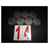 Lot of 7 - 1979 Kennedy Half Dollars Lot of 7 - 1979 Kennedy Half Dollars