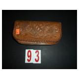 Hand tooled Leather case Hand tooled Leather case