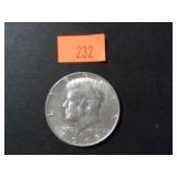 1968 40% Silver JFK Half Dollar= AU