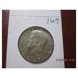 1967 40% Silver JFK Half Dollar= AU