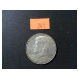 1967 40% Silver JFK Half Dollar= AU