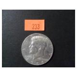 1966 40% Silver JFK Half Dollar= AU