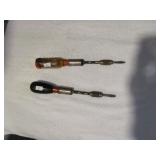 twist screw drivers - set of 2