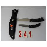 North A merican Hunting Club - 2 knives and