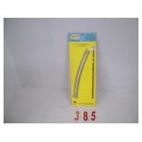 Atlas Nickel Silver 22 ' Radius Track - 6 pcs