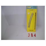 Atlas Nickel Silver 15 ' Radius Track - 6 pcs