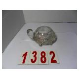 Avon Crystal Turtle Votive Candle Holder