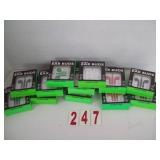 Set of 12 Hands Free Wired Ear Buds - Assorted col