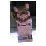 Antique Brass Piggy Bank