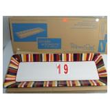 2018 Striped Rectangle Platter