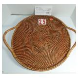 2145 Woven Round tray