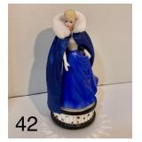 1965 Midnight Blue Barbie Enesco (Music Box Figuri