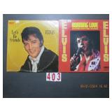 Elvis Burning Love & Lets Be Friends Albums