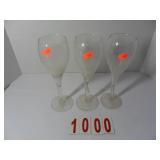 Champaigne Glasses - set of 3