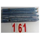 D2163 French Blue Candles ( set of 4)