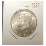 1964 Franklin silver half dollar
