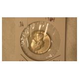 1964 Washington Silver Quarter - MS60