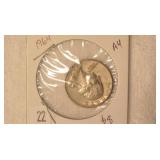 1964 Washington Silver Quarter - AU