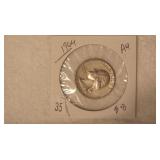 1964 Washington Silver Quarter - AU