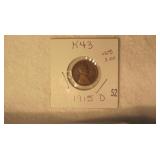 1915 D Lincoln Penny - VG8