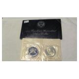 !971 S Uncirculated Eisenhower Silver Dollar