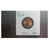 1906 Indian Head Penny -  PF-63 Condition